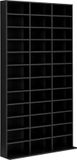 Homcom CD-opbergkast - Hout - 102x24x195cm - Zwart