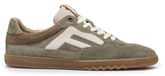Floris van Bommel De Zaler 04.01 suède sneaker licht groen