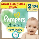 Pampers Harmonie Luiers Maat 2 (4-8kg) 104 stuks