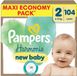 Pampers Harmonie Luiers Maat 2 (4-8kg) 104 stuks