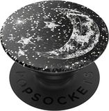 PopSockets Popgrip - Uittrekbare Greep En Standaard Voor Smartphones En Tablets Met Een Verwisselbare Poptop - Glitter Moon Shadow