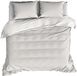 De Witte Lietaer Dekbedovertrek Katoen Satijn Olivia - Lits Jumeaux - 240 x 220 cm - Beige