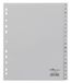Durable 652010 indextab Alfabetische tabbladindex Grijs