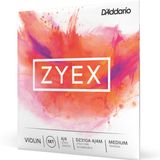 D'Addario DZ310A 4/4M Zyex Aluminium D 4/4 Schaal Medium Spanning Viool String Set