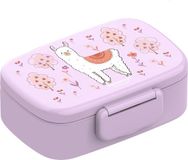 BEARFOOT Broodtrommel - Lama - Bentobox - Lunchbox - Broodtrommel Meisje - Roze