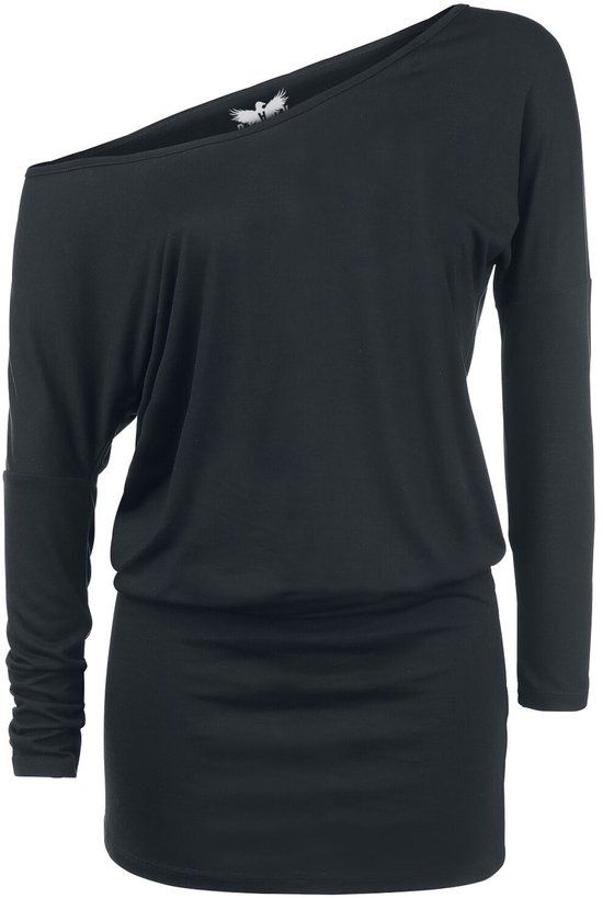 Black Premium by EMP Zwart kort jurkje - Dames - XL