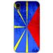 1001 coques Apple iPhone XR Siliconen hoesje Reunion Flag
