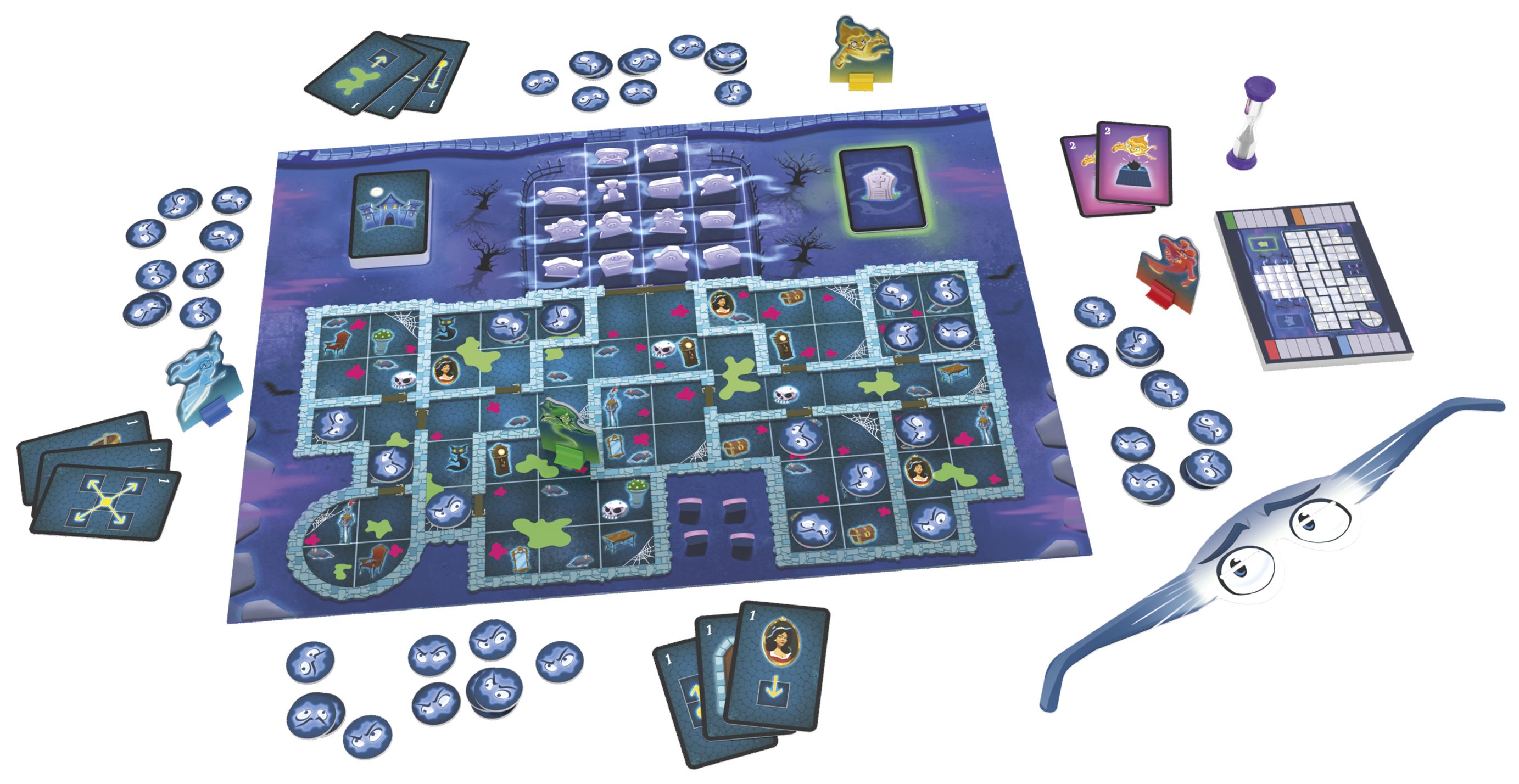 Tactic Escape Ghost Castle Bordspel - Strategie - Vanaf 7 jaar