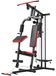 StarTech Multigym trainingsapparaat - Krachtstation - Hoog en laag kabelstation - Borstdrukapparaat - Been- en bicepscurl - Butterfly-apparaat - Geschikt voor 25/50 mm gewichtsschijven - Maximaal belastbaar tot 120 kg - Zwart