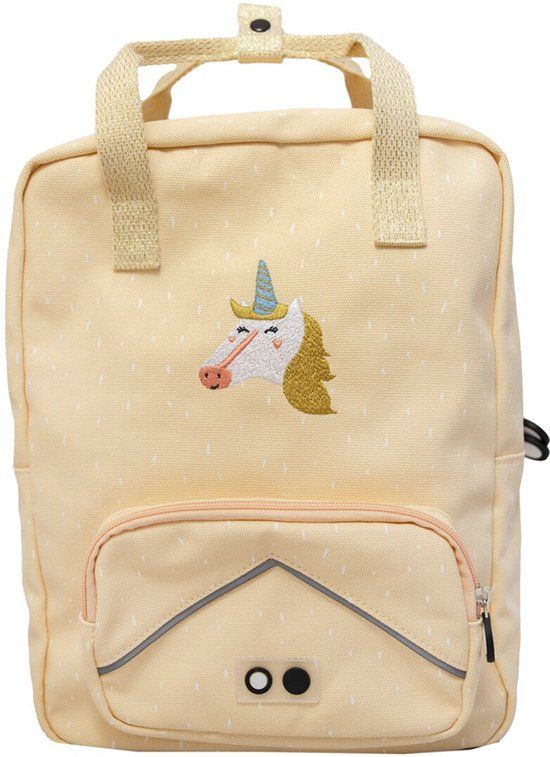Trixie Rugzak - Mrs. Unicorn - Schooltas Waterafstotend - Boekentas voor Kind - Voor Jongens en Meisjes - Ook geschikt als Gymtas - Roze