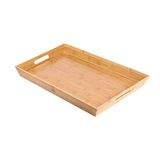1 Bamboe dienblad 40 x 30 x 4,5 cm