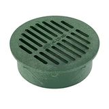 NDS 50 6" ronde rooster, groen past Spee-D Catch Basin 6". afvoerbuizen & fittingen, 6"