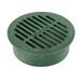 NDS 50 6" ronde rooster, groen past Spee-D Catch Basin 6". afvoerbuizen & fittingen, 6"