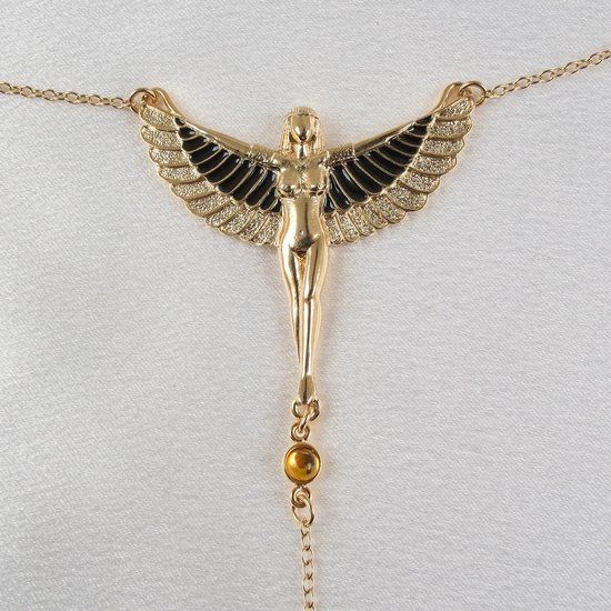 Sylvie Monthulé - Heupketting The Breath Of Isis | Goud