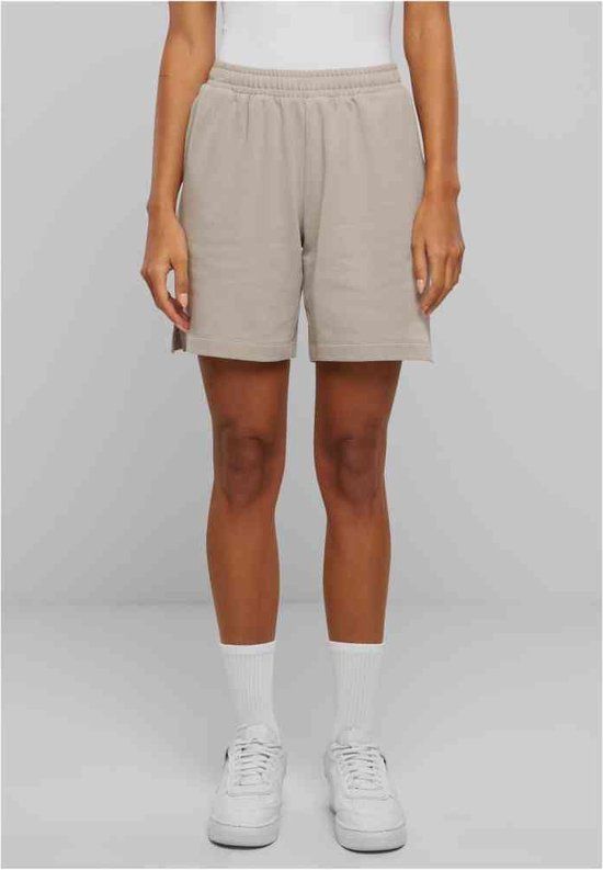 Urban Classics Organic Terry Bermuda Shorts - Women's - Gray - Size S