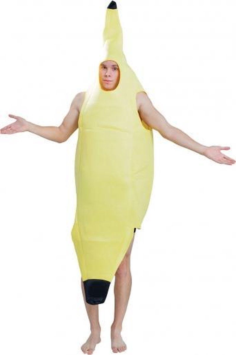 Voordelig bananen pak - geel