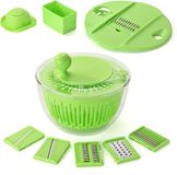 Salade Spinner 3-en-1 Avec Lames de Coupe