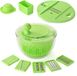 Salade Spinner 3-en-1 Avec Lames de Coupe