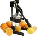 Merkloos Relaxdays Citruspers - handmatig - metaal - zwart