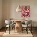Giga Meubel Eettafel Salvador - Naturel Hout - 130x130x76cm