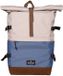 WALKER Rugzak met laptopvak Concept Roll Up Two Backpack 23L Popcorn / Azure
