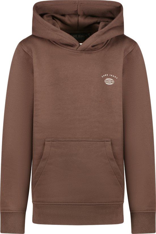 Cars Jeans Hoodie Echo jr. jongens 164 Katoen Bruin