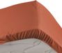 douceur Livetti EenPersoons Single Hoeslaken Fitted Sheet 90x190cm D.Oranje