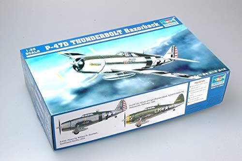 Trumpeter 02262 Modelbouwpakket P-47D Razorback Fighter