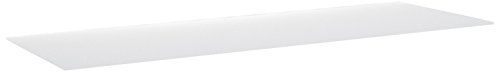 Bolis Italia BA1Z080AE2T1 Lamina rek van metaal/staal, 80 x 22 x 0,15 cm, wit