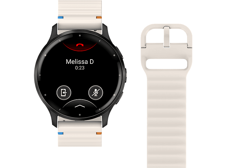 Just In Case Activeflex Garmin Venu 3 Horlogebandje Ivoor