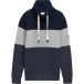Tom Tailor Sweat à capuche avec ligne de coupe