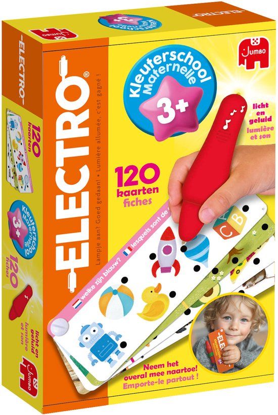 Jumbo Electro Fan On The Go Kleuterschool 3+