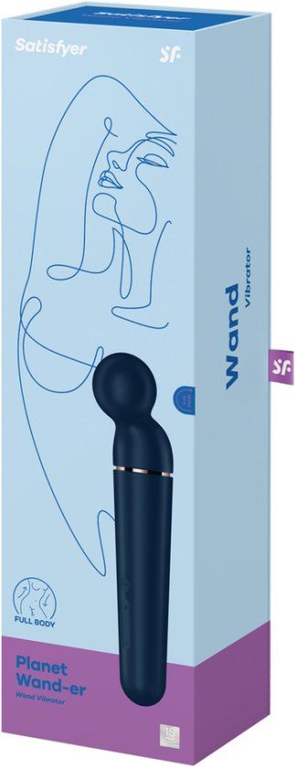 Satisfyer Planet Wand-er Wand Vibrator - Wit