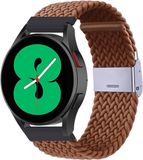 By Qubix Qubix Braided Nylon Bandje Bruin voor Xiaomi Mi Watch / Watch 2 / Watch S1 / S2 / S3 / S4 (47mm)