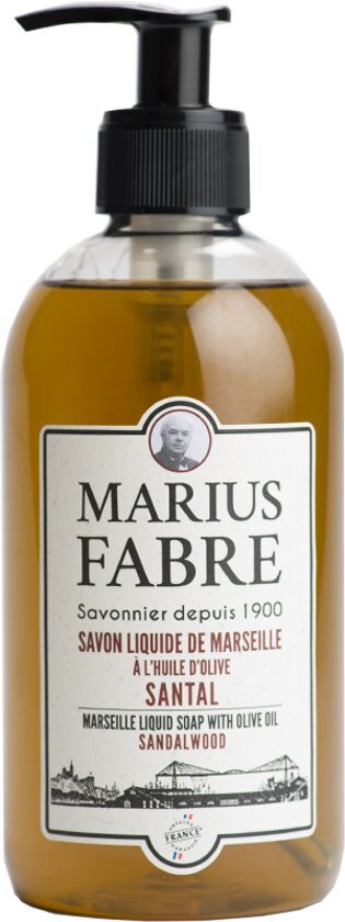 - Marius Fabre - 1900 - Vloeibare Marseillezeep 400ml Sandelhout