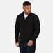 Regatta Fleece Heren Hiking Micro Zip Neck Zwart