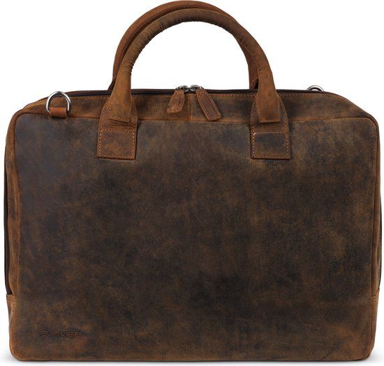 Plevier Adler Laptoptas 17-17,3 inch bruin
