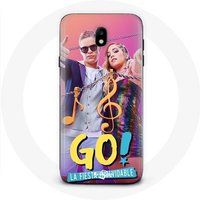 Maniacase Hoesje voor Samsung galaxy J5 2017 Poursuis Tes Rêves Mía Cáceres et Juanma Portolesi Go! vive a tu manera