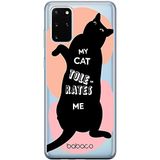 ERT GROUP mobiel telefoonhoesje voor Samsung S20 PLUS / S11 origineel en officieel erkend Babaco patroon Cats 003 optimaal aangepast aan de vorm van de mobiele telefoon, gedeeltelijk bedrukt