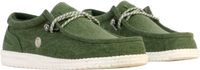 Serge Blanco St. Jean bootschoenen - casual herenschoenen, Olijfgroen, 43 EU