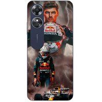 Maniacase Etui Oppo A17 verstappen flash Formule 1 F1 Helm