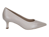 Caprice 9-9-22401-46 143 G Pump Wit Metallic Leer Dames - Wit - 37.5