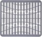 OXO Good Grips Silicone Sink Mat - Grey - 32x28cm