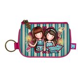 Gorjuss Porte-clés portefeuille 'Fireworks', grenat rouge