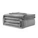 Good Nite Fleece deken pluizige dekens 200 x 230 cm plaids voor banken zachte grote dekens en plaids voor volwassenen, warm, machinewasbaar (grijs, kingsize)