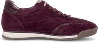 Gabor - Dames - Sneakers - Lage sneakers - Leer - Rubber - Rood - Maat 43