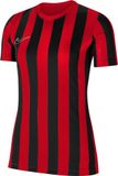 Nike Dames Short Sleeve Top W Nk Df Strp Dvsn Iv Jsy Ss, Universiteit Rood/Zwart/Wit, CW3816-658, XS