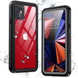 Selected by GSMpunt.nl SBG Outdoor Case Waterdicht Transparant Hoesje geschikt voor iPhone 11 | Shockproof | Onderwater tot twee meter | Antislip greep | IP68-gecertificeerd | Doorzichtig / Zwart