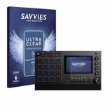 Savvies - Screenprotector voor Akai MPC Live III - Folie Beschermfolie transparant 6 Stuks