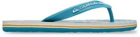 Quiksilver Molokai Art 26 Slippers Blauw EU 31 Garçon
